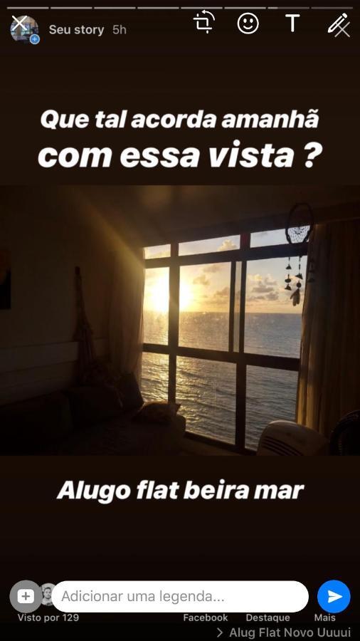flat apt mobiliado beira mar Apartment Recife Exterior foto